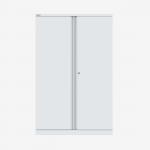 Bisley 1000mm wide Essentials Office Cupboard (3 shelves) Chalk