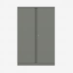 Bisley 1000mm wide Essentials Office Cupboard (3 shelves) Slate