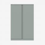 Bisley 1000mm wide Essentials Office Cupboard (3 shelves) Bisley Silver