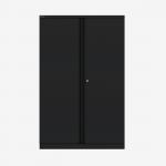 Bisley 1000mm wide Essentials Office Cupboard (3 shelves) Black