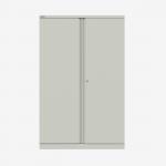 Bisley 1000mm wide Essentials Office Cupboard (3 shelves) Light Grey
