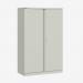 Bisley 1000mm wide Essentials Office Cupboard (3 shelves) Light Grey