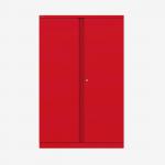 Bisley 1000mm wide Essentials Office Cupboard (3 shelves) Cardinal Red