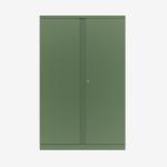 Bisley 1000mm wide Essentials Office Cupboard (3 shelves) Olive Green