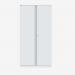 Bisley 1000mm wide Essentials Office Cupboard (4 shelves) Chalk