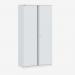 Bisley 1000mm wide Essentials Office Cupboard (4 shelves) Chalk