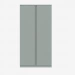 Bisley 1000mm wide Essentials Office Cupboard (4 shelves) Bisley Silver