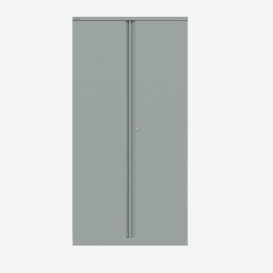 Bisley 1000mm wide Essentials Office Cupboard 4 shelves Bisley Silver