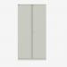 Bisley 1000mm wide Essentials Office Cupboard (4 shelves) Light Grey