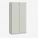 Bisley 1000mm wide Essentials Office Cupboard (4 shelves) Light Grey