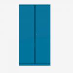 Bisley 1000mm wide Essentials Office Cupboard (4 shelves) Azure