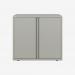 Bisley 800mm wide Essentials Office Cupboard (1 shelf) Light Grey
