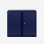 Bisley 800mm wide Essentials Office Cupboard (1 shelf) Oxford Blue