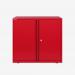 Bisley 800mm wide Essentials Office Cupboard (1 shelf) Cardinal Red