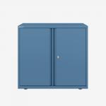 Bisley 800mm wide Essentials Office Cupboard (1 shelf) Bisley Blue