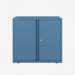 Bisley 800mm wide Essentials Office Cupboard (1 shelf) Bisley Blue