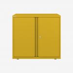 Bisley 800mm wide Essentials Office Cupboard (1 shelf) Yellow