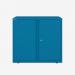 Bisley 800mm wide Essentials Office Cupboard (1 shelf) Azure