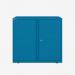 Bisley 800mm wide Essentials Office Cupboard (1 shelf) Azure