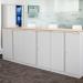 Bisley 800mm wide Essentials Office Cupboard (1 shelf) Azure