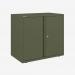 Bisley 800mm wide Essentials Office Cupboard (1 shelf) Olive Green