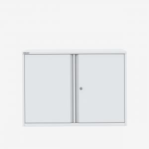 Bisley 1000mm wide Essentials Office Cupboard 1 shelf Chalk
