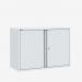 Bisley 1000mm wide Essentials Office Cupboard (1 shelf) Chalk