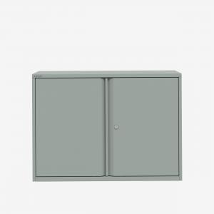 Bisley 1000mm wide Essentials Office Cupboard 1 shelf Bisley Silver