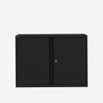 Bisley 1000mm wide Essentials Office Cupboard (1 shelf) Black