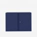Bisley 1000mm wide Essentials Office Cupboard (1 shelf) Oxford Blue