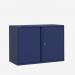 Bisley 1000mm wide Essentials Office Cupboard (1 shelf) Oxford Blue
