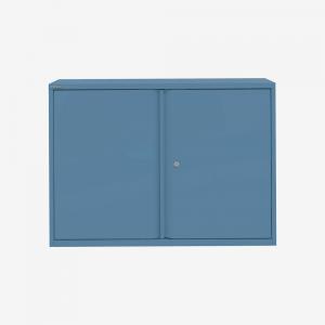 Bisley 1000mm wide Essentials Office Cupboard 1 shelf Bisley Blue