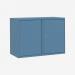 Bisley 1000mm wide Essentials Office Cupboard (1 shelf) Bisley Blue