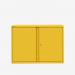 Bisley 1000mm wide Essentials Office Cupboard (1 shelf) Yellow