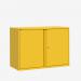 Bisley 1000mm wide Essentials Office Cupboard (1 shelf) Yellow