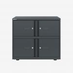 Bisley 800mm wide Essentials Lodge Anthracite Grey