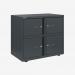 Bisley 800mm wide Essentials Lodge Anthracite Grey
