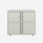 Bisley 800mm wide Essentials Lodge Chalk