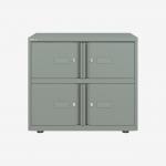 Bisley 800mm wide Essentials Lodge Bisley Silver