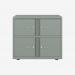 Bisley 800mm wide Essentials Lodge Bisley Silver
