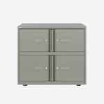 Bisley 800mm wide Essentials Lodge Goose Grey