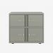 Bisley 800mm wide Essentials Lodge Goose Grey