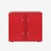 Bisley 800mm wide Essentials Lodge Cardinal Red
