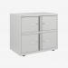 Bisley 800mm wide Essentials Lodge Traffic White