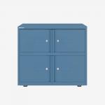 Bisley 800mm wide Essentials Lodge Bisley Blue