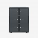 Bisley 800mm wide Essentials Lodge Anthracite Grey