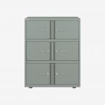 Bisley 800mm wide Essentials Lodge Bisley Silver