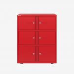 Bisley 800mm wide Essentials Lodge Cardinal Red