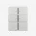 Bisley 800mm wide Essentials Lodge Traffic White