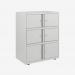 Bisley 800mm wide Essentials Lodge Traffic White